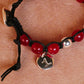 Piastrina in argento rotonda con numero