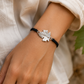 Bracciale Argento 925 o oro con Foglia di Vite | Gioielli Artigianali Vino