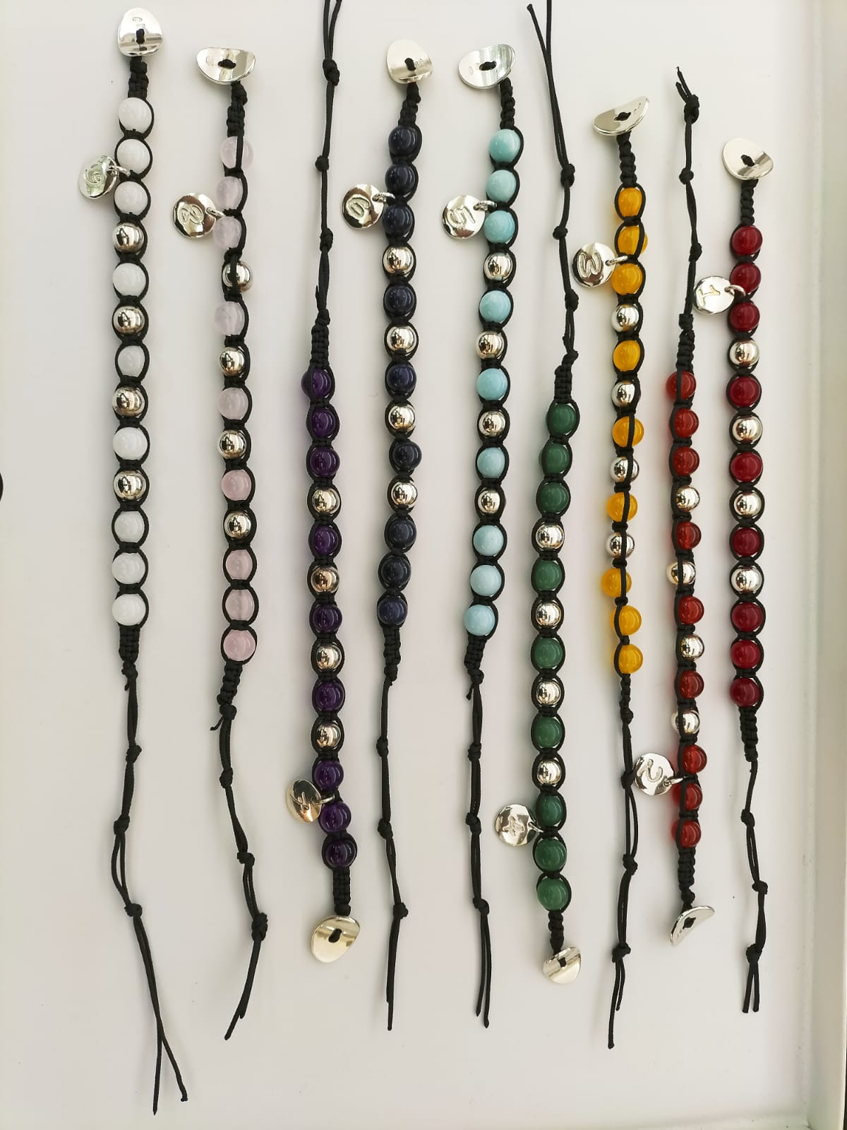 Bracciale Argento e pietre dure My Number