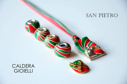 Bracciale Palio di Asti Argento e Pietre | Gioielli Rioni Artigianali